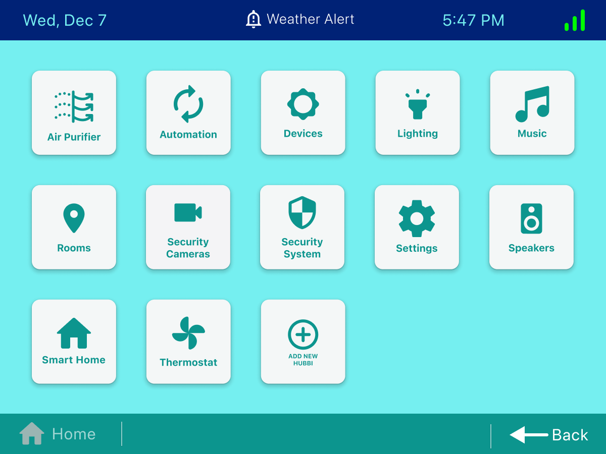 hubbi smarthome app