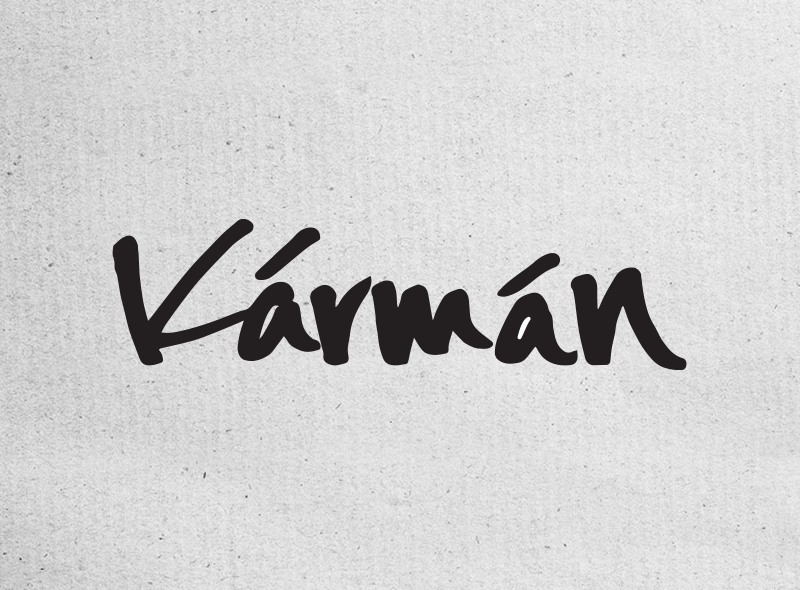 Kármán logo sketch