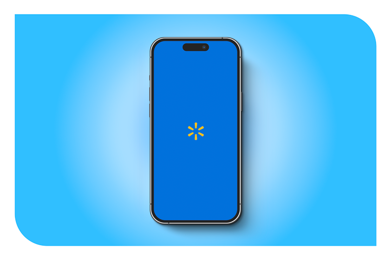 Mobile app Homescreen
