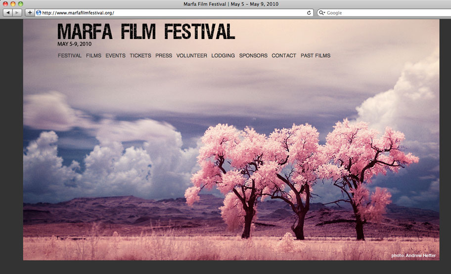 Marfa Film Fest Homepage