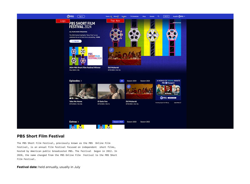 PBS 30-Minuite Film Festival