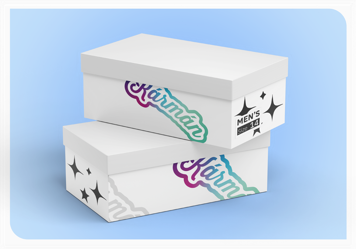 Karman Shoebox Mock-ups